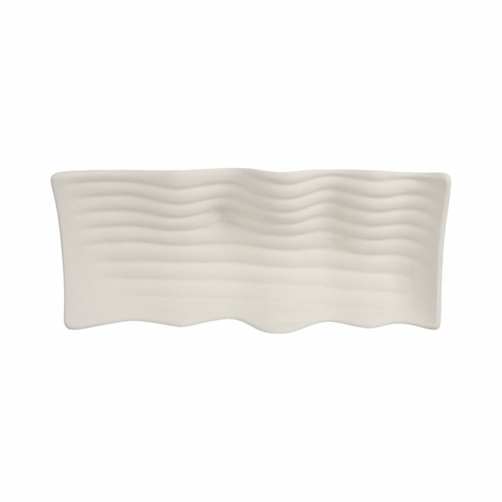 20" Chavelle Oversized Tray, Ivory