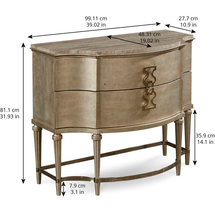 Morrissey -  Forsey Bedside Chest Bezel