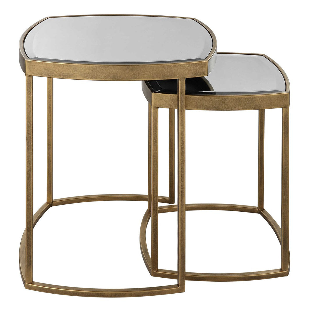 VISTA NESTING TABLES, S/2