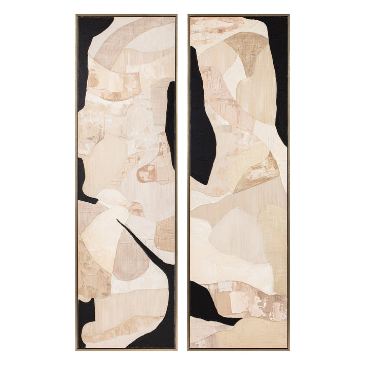 22X70 CROYDON HANDPAINTED WALL ART - SET OF 2