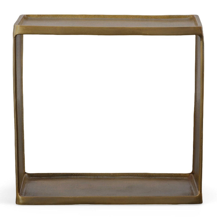 Derwent Side Table, Antique Brass