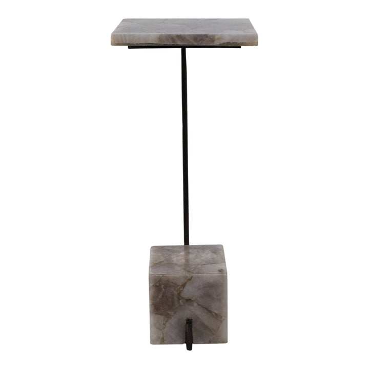24" ROLLA SMOKEY QUARTZ SMALL COCKTAIL TABLE