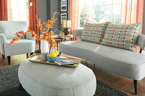 24402 - SOFA + OTTOMAN SET