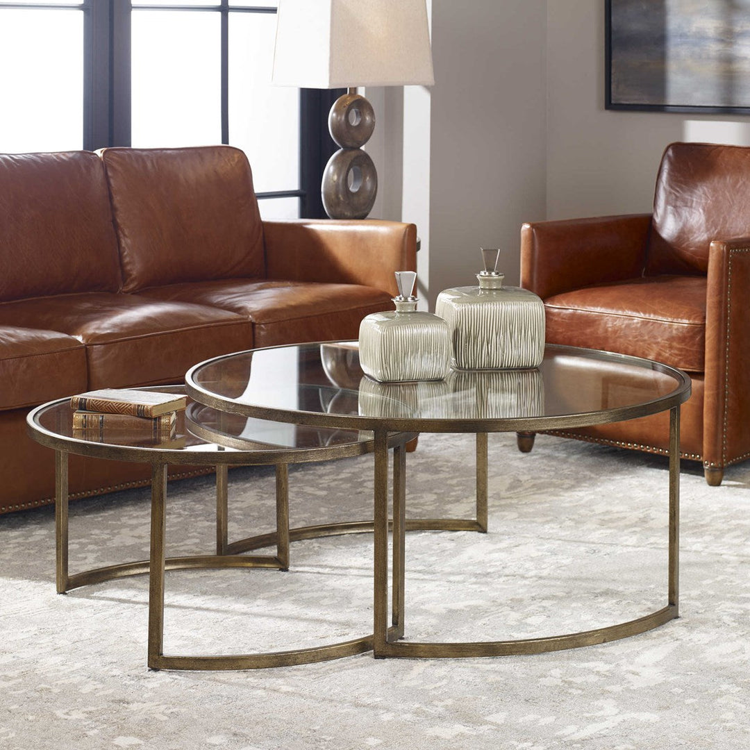 Rhea Nesting Coffee Tables, S/2