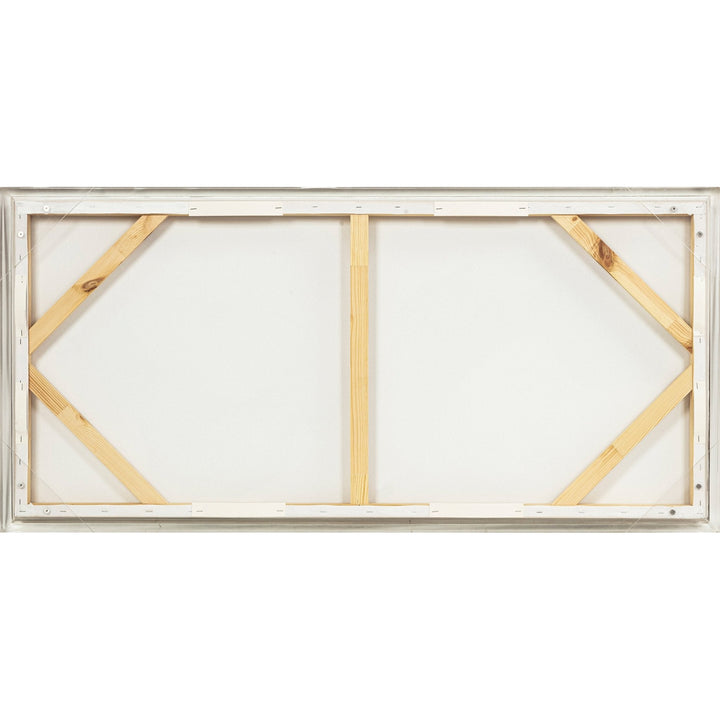24x50 Truro Acrylic Frame Handpainted Wall Art
