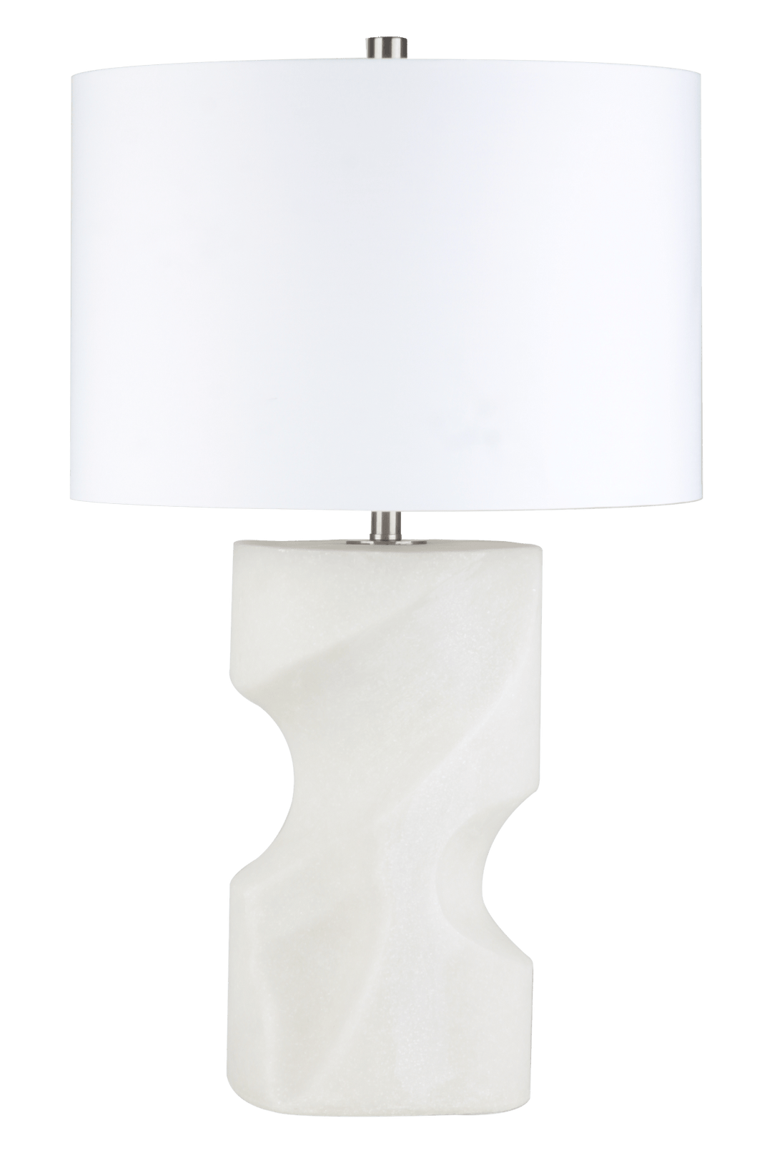 25" LARAMIE QUARTZ RESIN TABLE LAMP