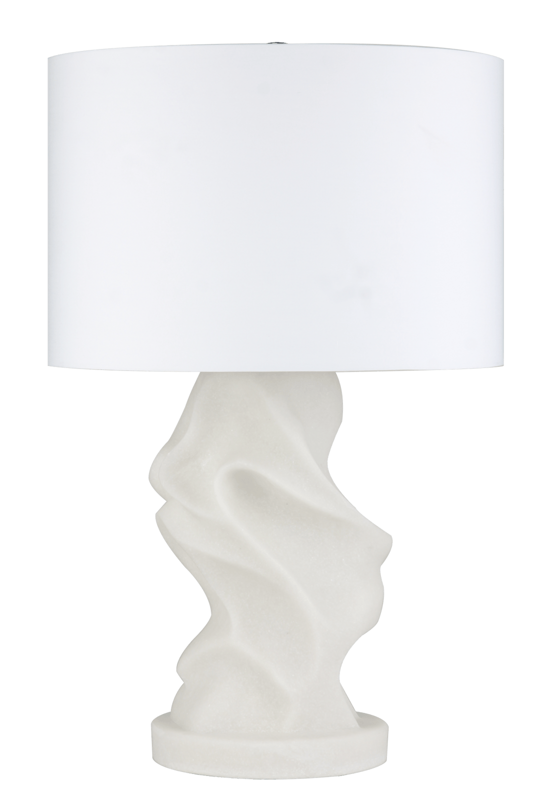 25" MARBLETUN QUARTZ RESIN TABLE LAMP