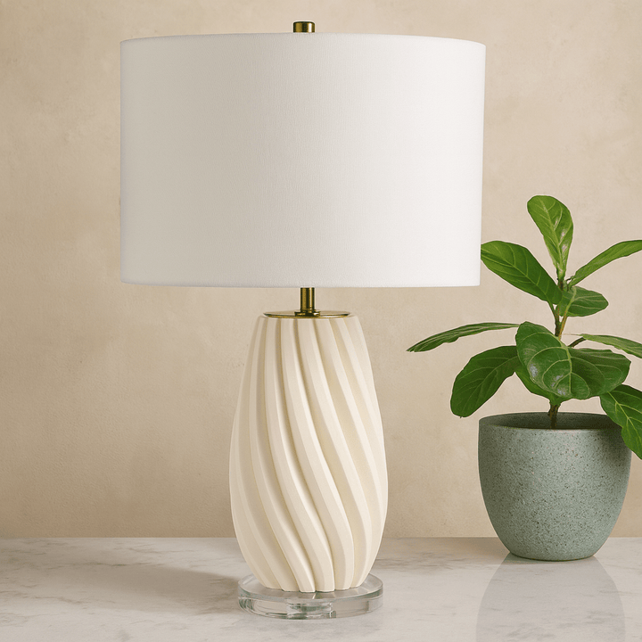25" MOORCRAFT 3D PRINTED TABLE LAMP