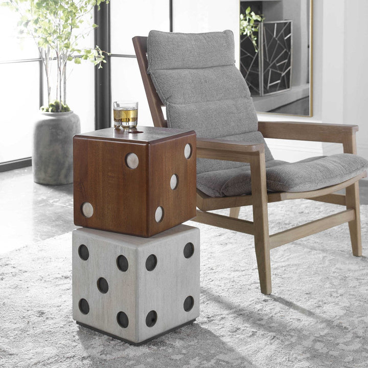 Roll The Dice Accent Table