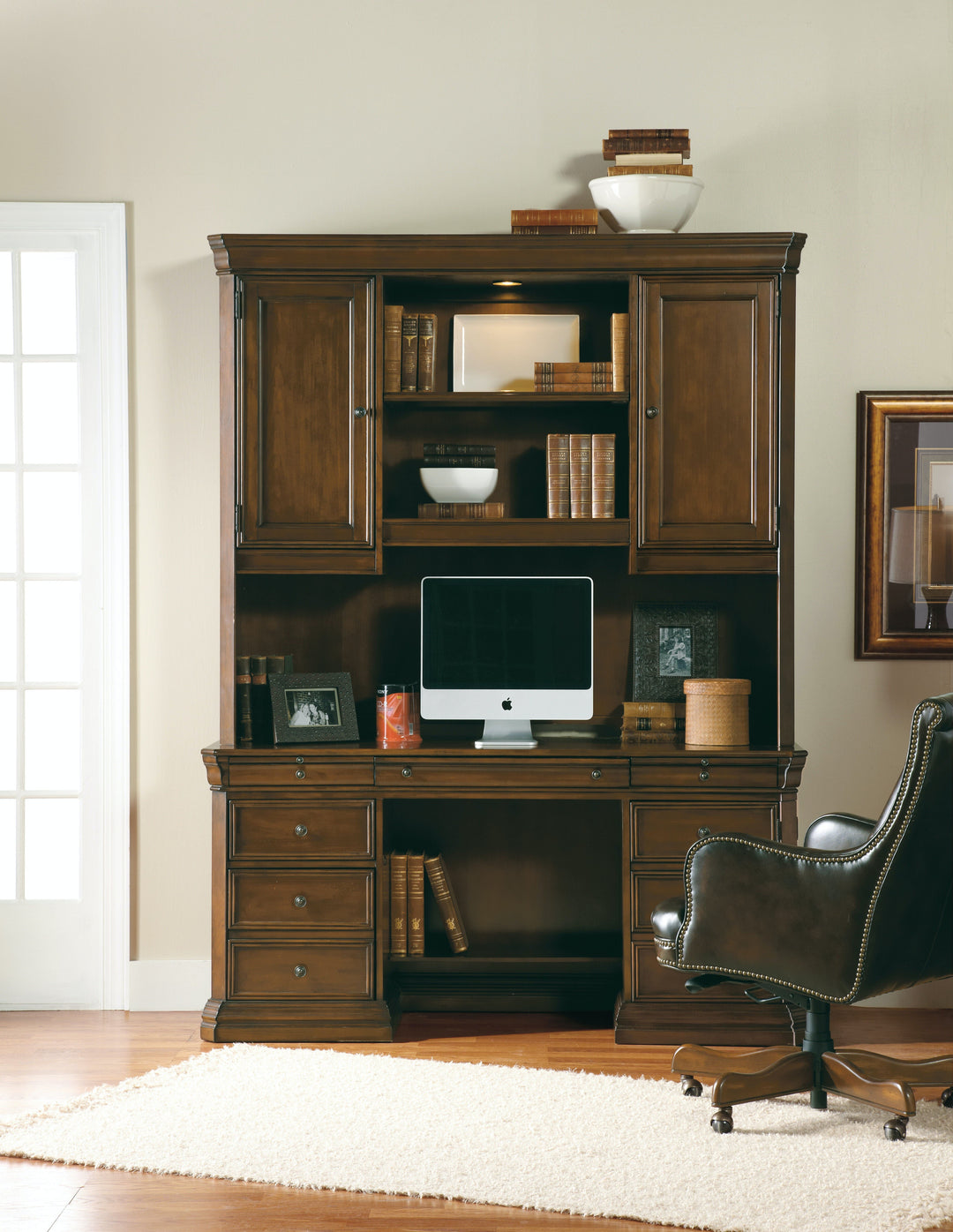 Cherry Creek Computer Credenza