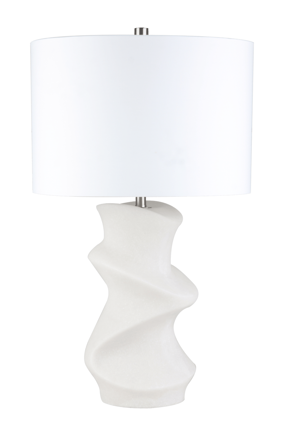26" MONIQUE QUARTZ RESIN TABLE LAMP