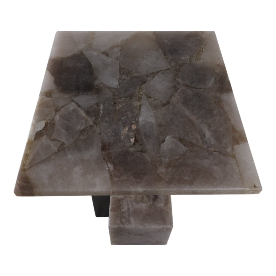 26" ROLLA SMOKEY QUARTZ LARGE COCKTAIL TABLE