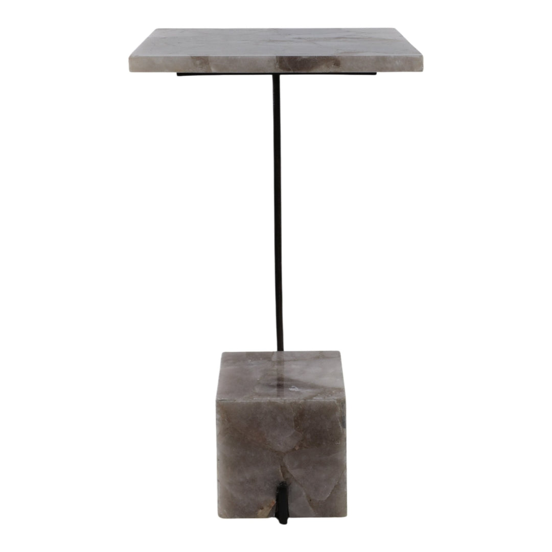 26" ROLLA SMOKEY QUARTZ LARGE COCKTAIL TABLE