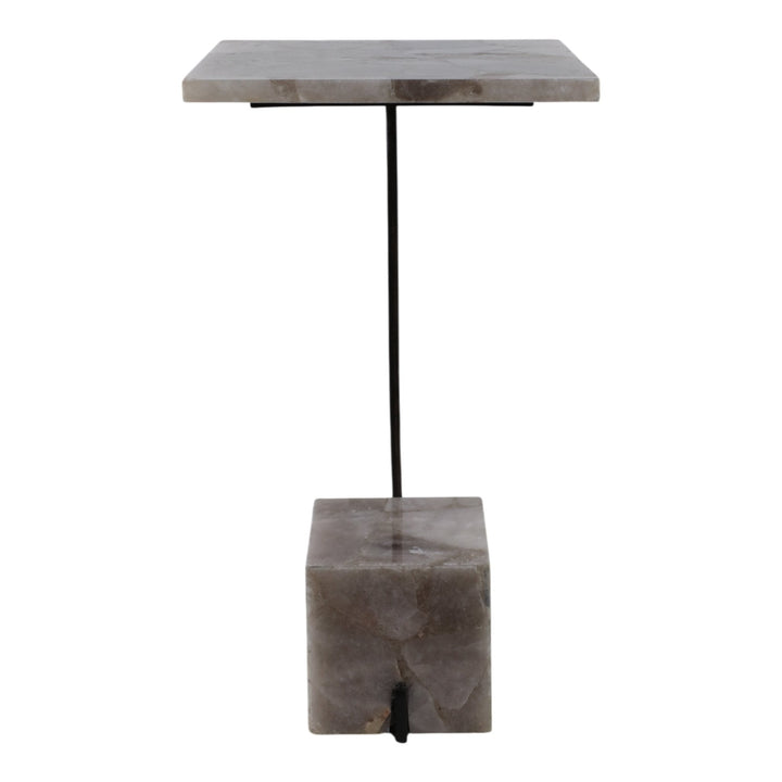 26" ROLLA SMOKEY QUARTZ LARGE COCKTAIL TABLE