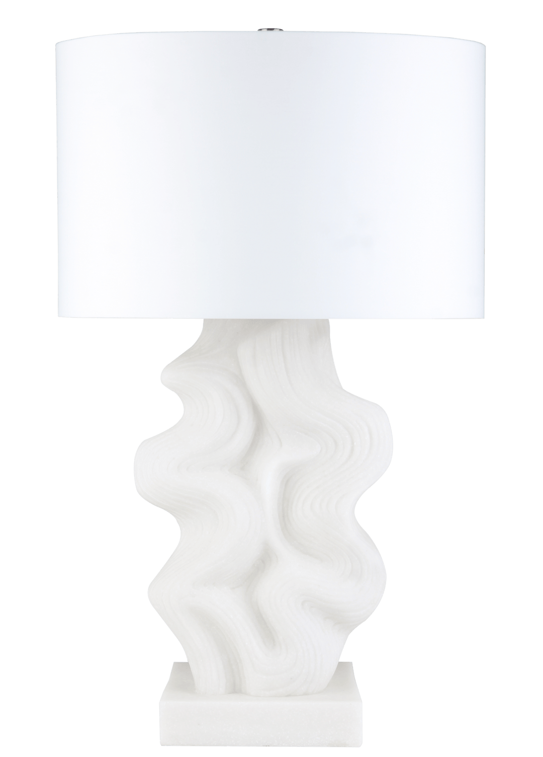 26.5" LYMAN QUARTZ RESIN TABLE LAMP