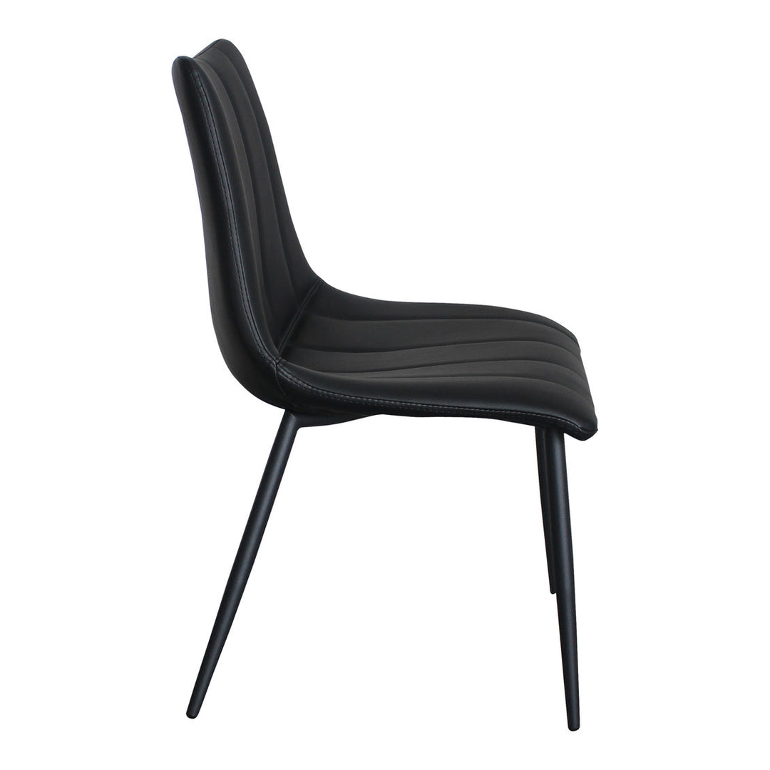 Alibi Dining Chair Matte Black-M2