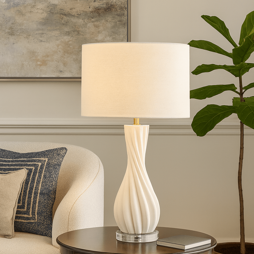 27.5" OPAL 3D PRINTED TABLE LAMP