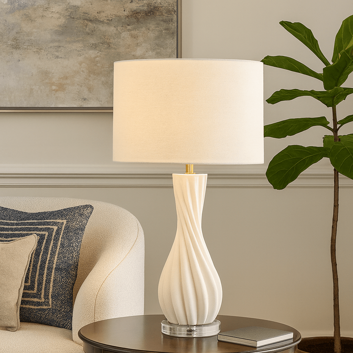 27.5" OPAL 3D PRINTED TABLE LAMP