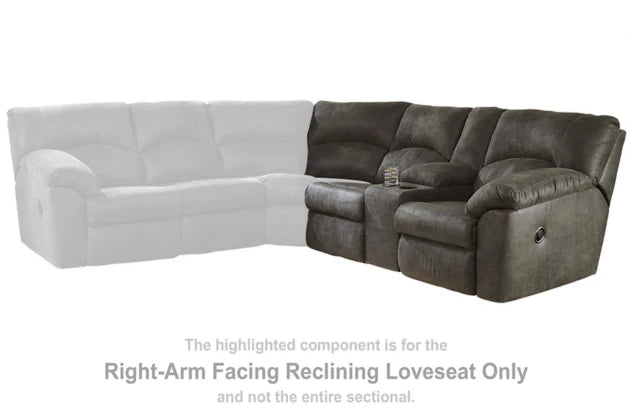 RAF RECLINING LOVESEAT