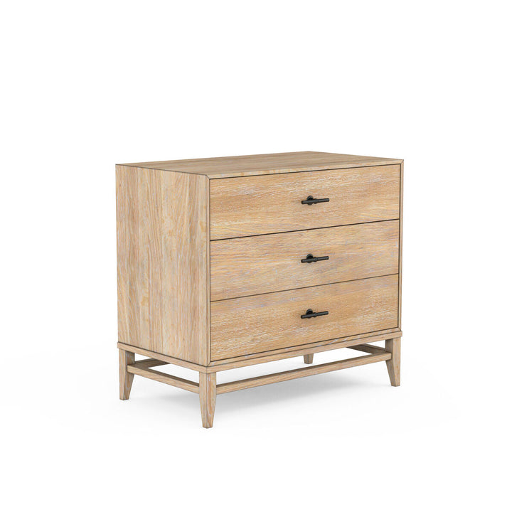 Frame Three Drawers Bedside Chest