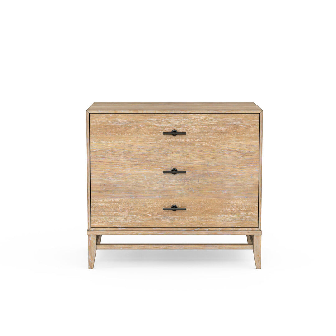 Frame Three Drawers Bedside Chest