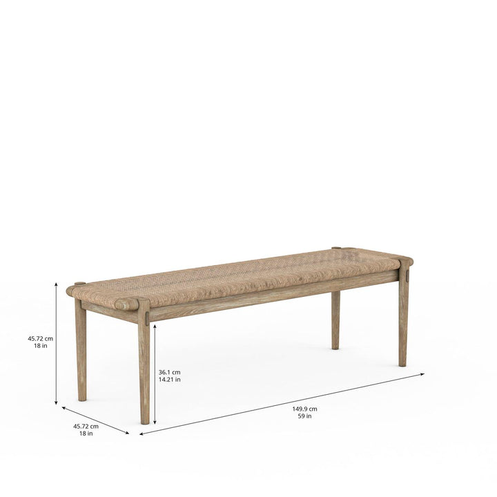 Frame Woven Bench