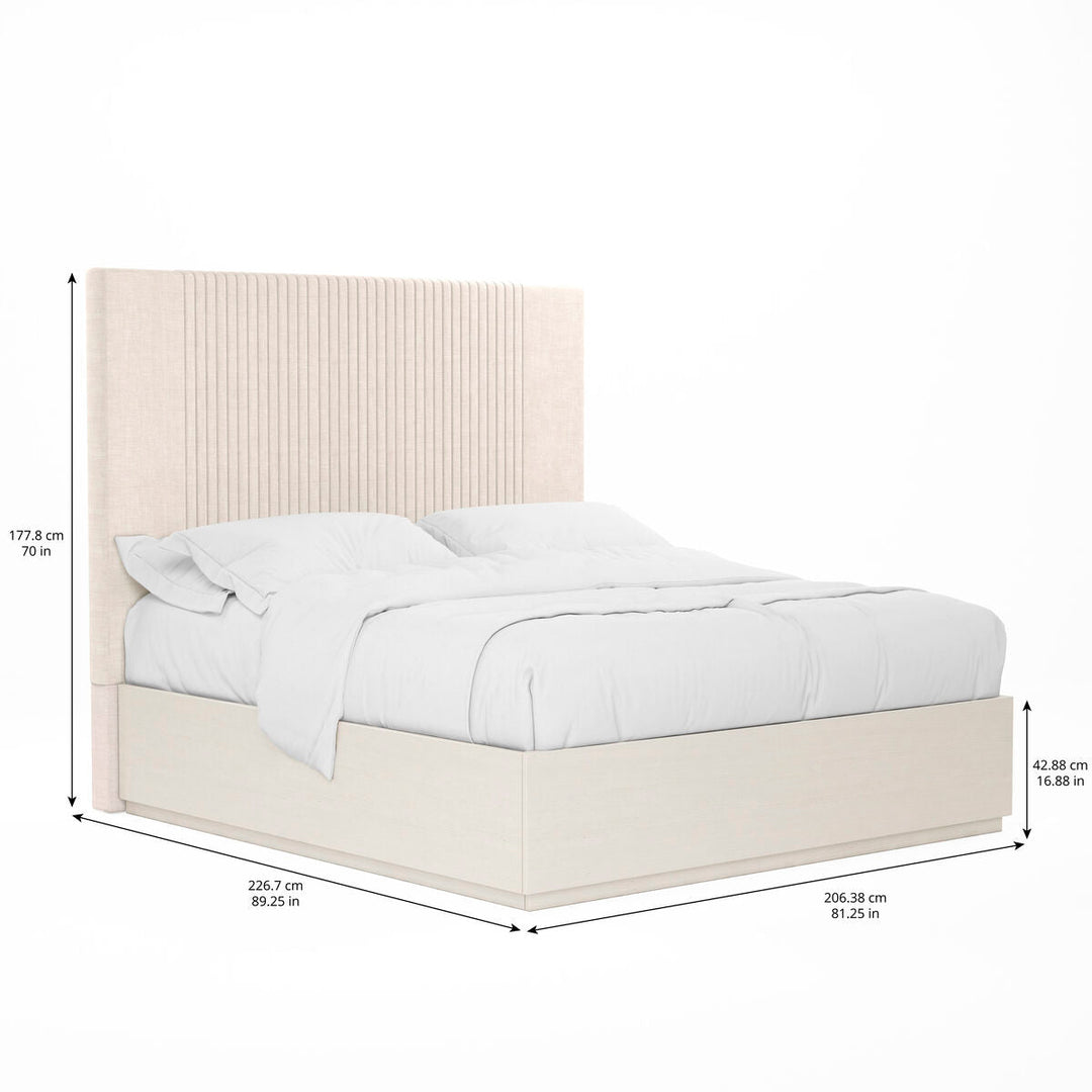 Blanc - Upholstered Panel Bedroom - Set 2