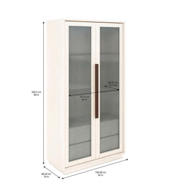 Blanc - Display Cabinet