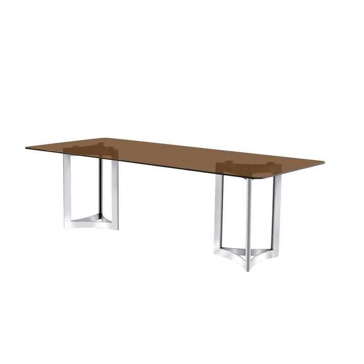 Alexa Glass Top Dining Table