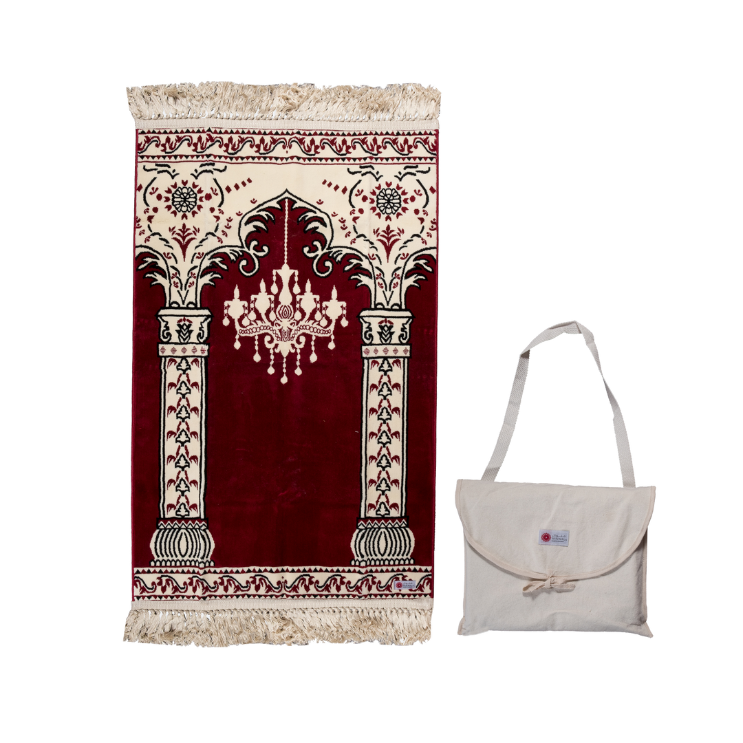Anwar Red  Prayer Mat