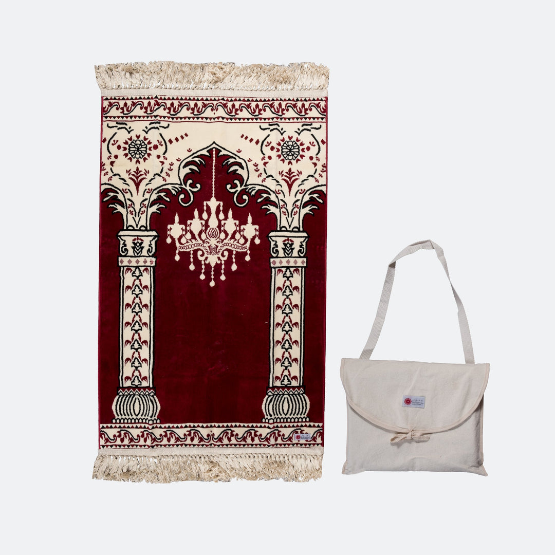Anwar Red  Prayer Mat