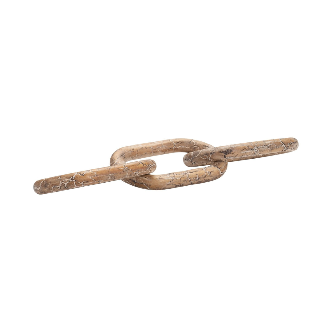 29" Desta Dark Wood Link Chain