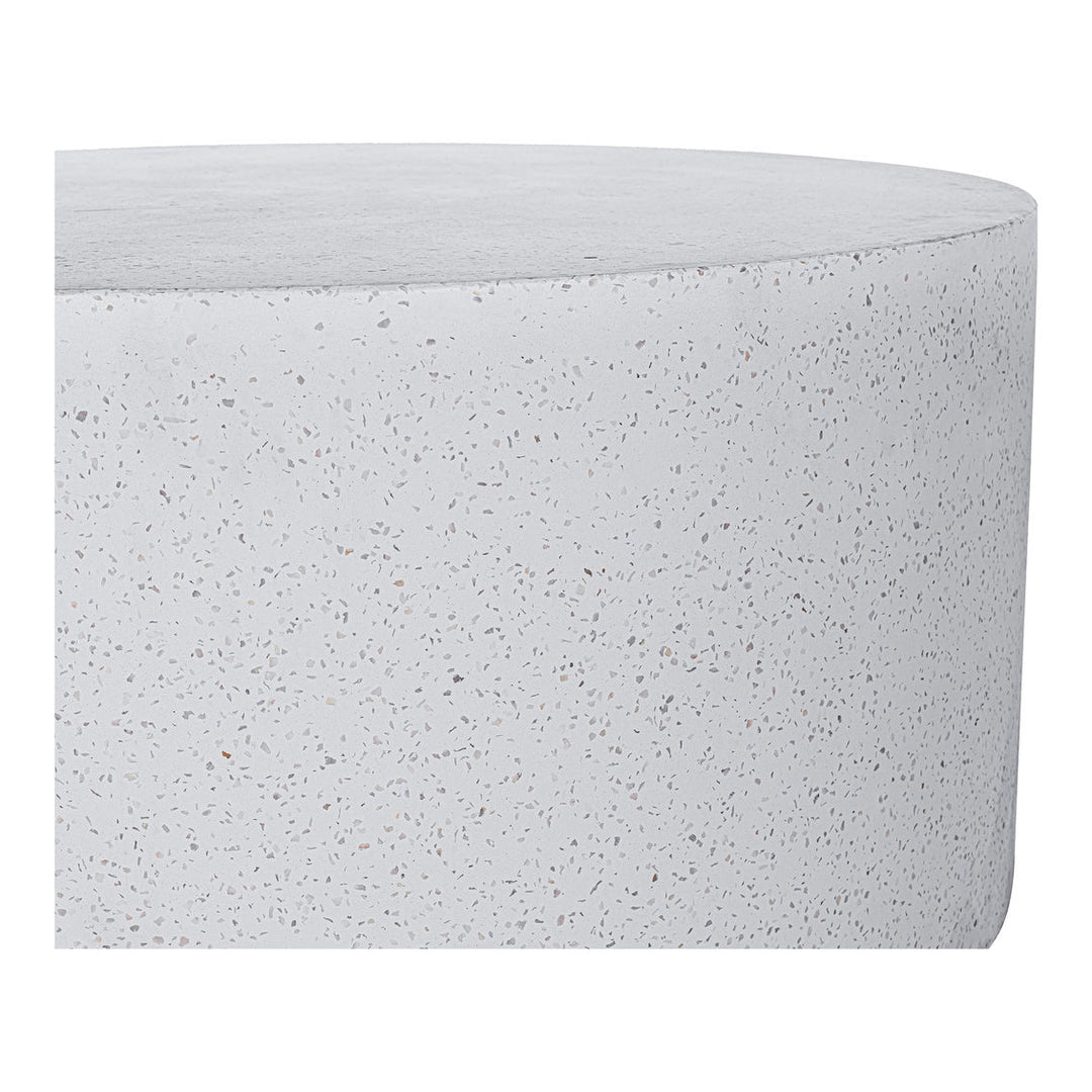 Omi Outdoor Coffee Table White Terrazzo