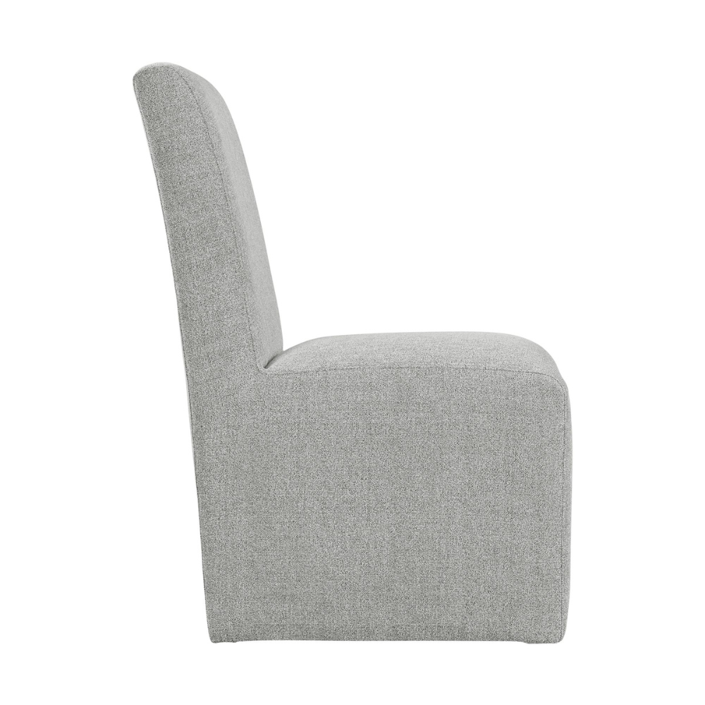 Nero Dining Side Chair (2 Per Carton) W/Grey Fabric