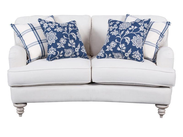 Christi Ivory Sofa Set