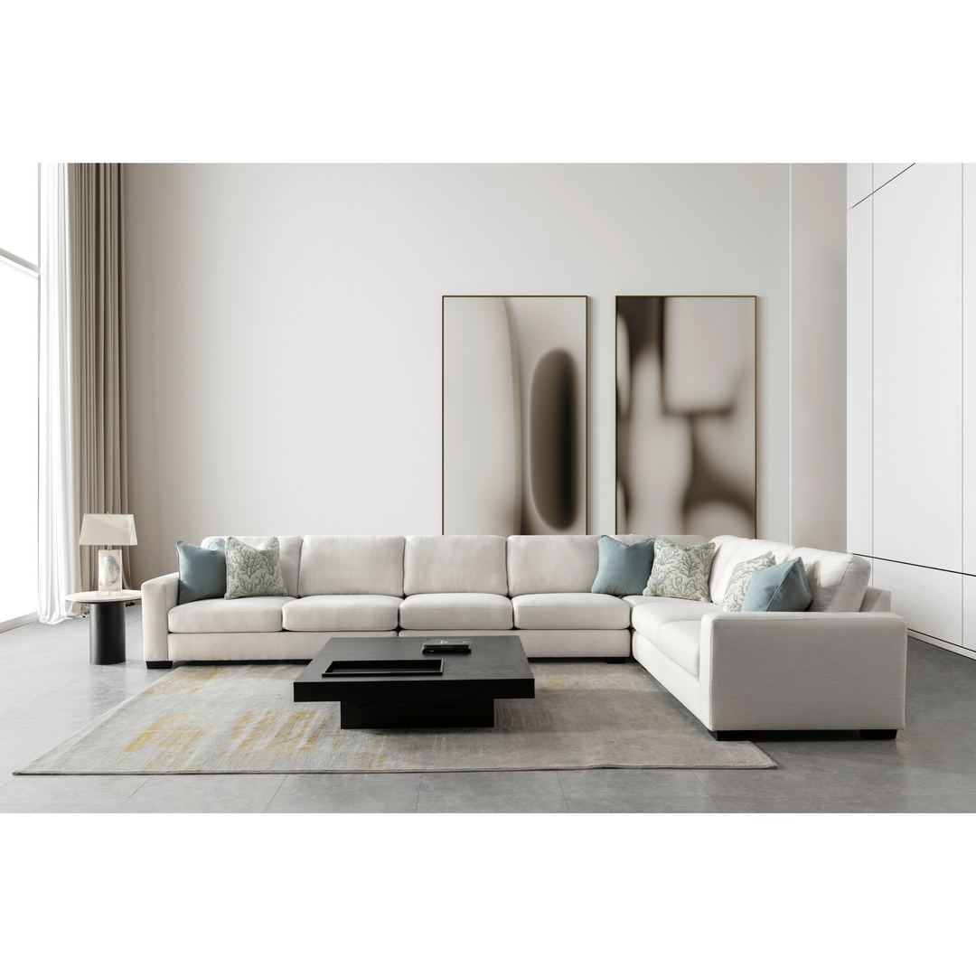 Modular beige sectional