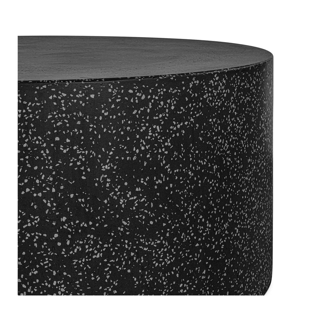 Omi Outdoor Coffee Table Black Terrazzo