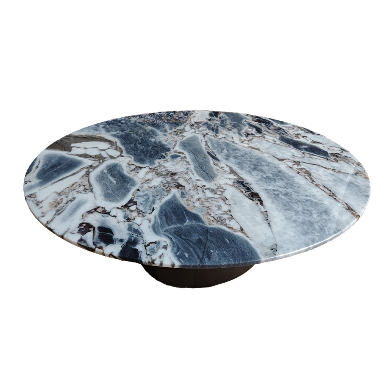 Ocean Storm Coffee Marble Table