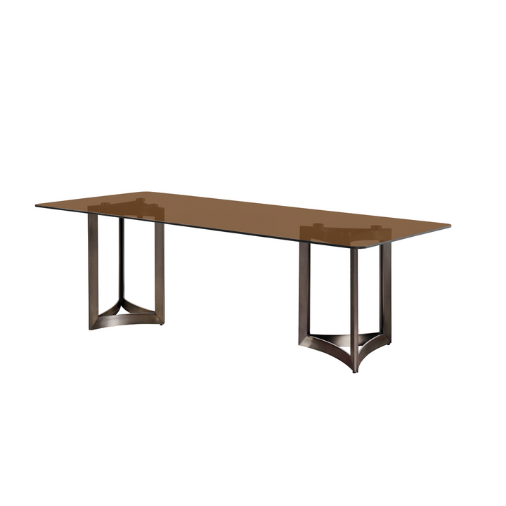 Alexa Glass Top Dining Table