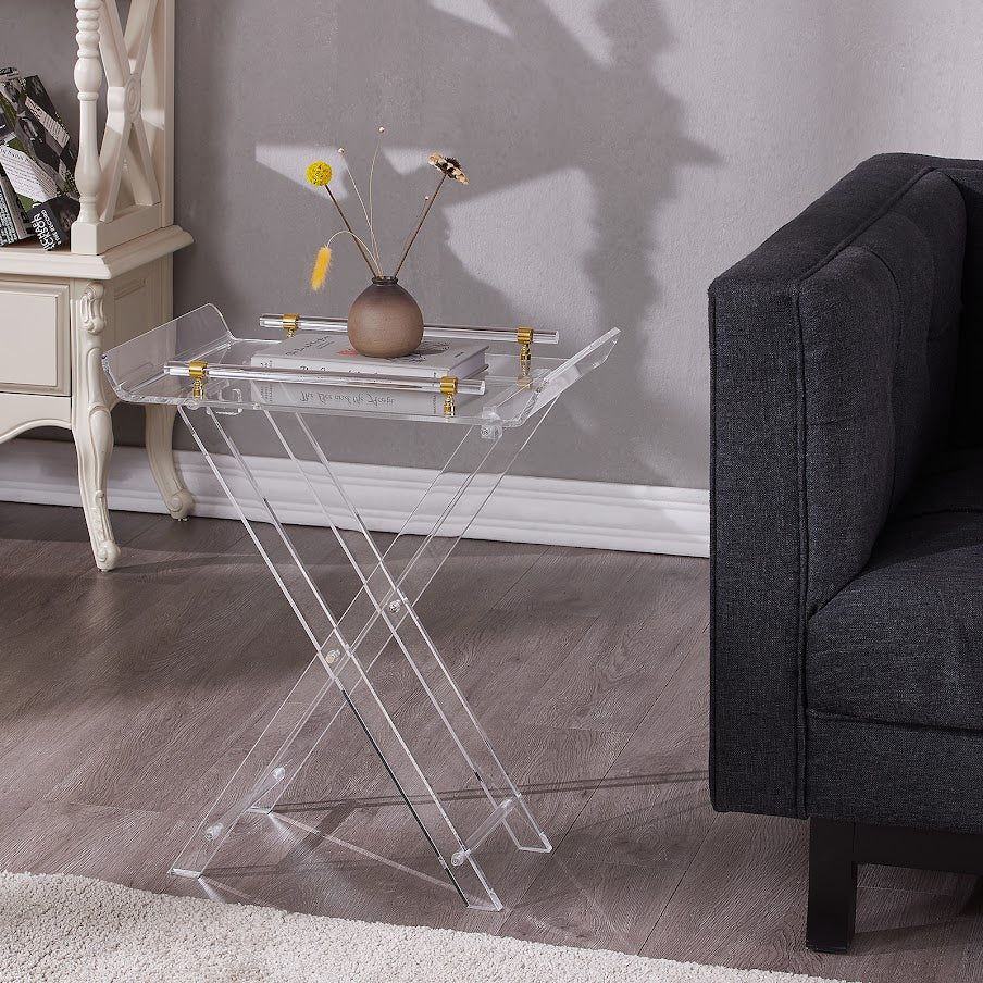 Acrylic Folding Tray table
