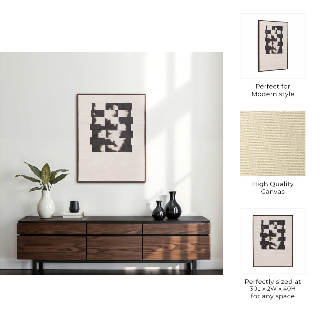 30X40 MONOK HANDPAINTED WALL ART