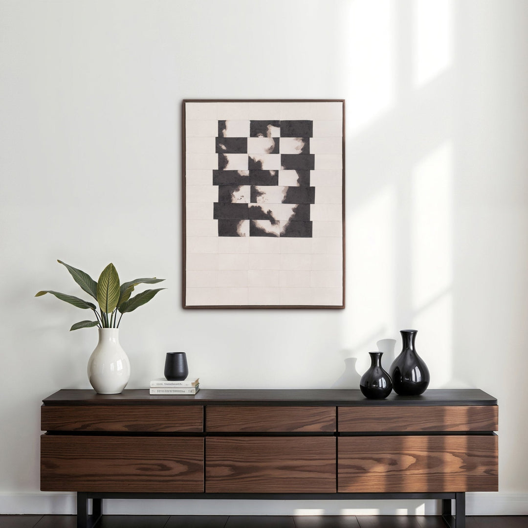30X40 MONOK HANDPAINTED WALL ART