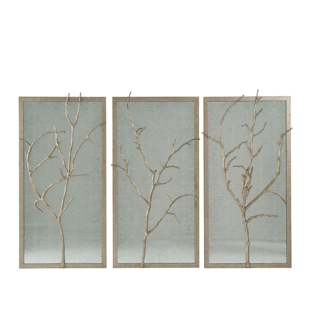 TA Originals - Silver Hawthorn Trio Wall Mirror