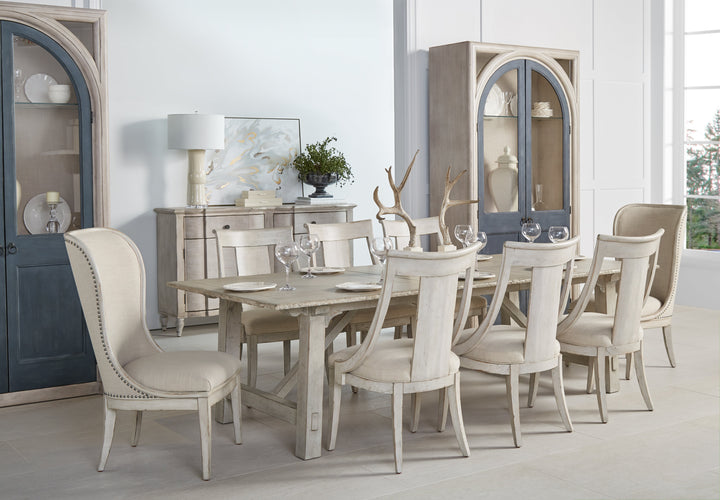 Alcove - Uph Dining Chair in Belgian Ivory