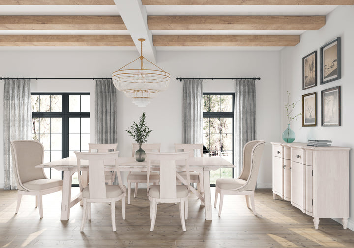 Alcove - Side Chair in Belgian Ivory