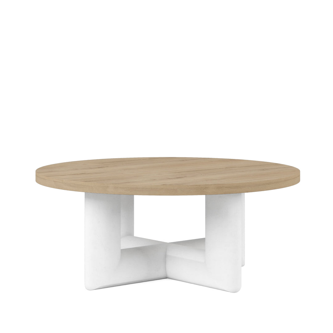 Garrison -  Round Cocktail Table Wood Top