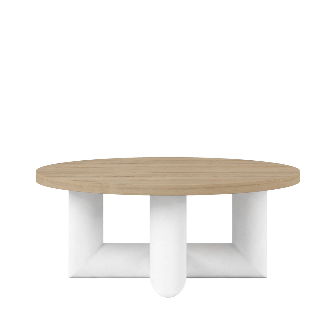 Garrison -  Round Cocktail Table Wood Top