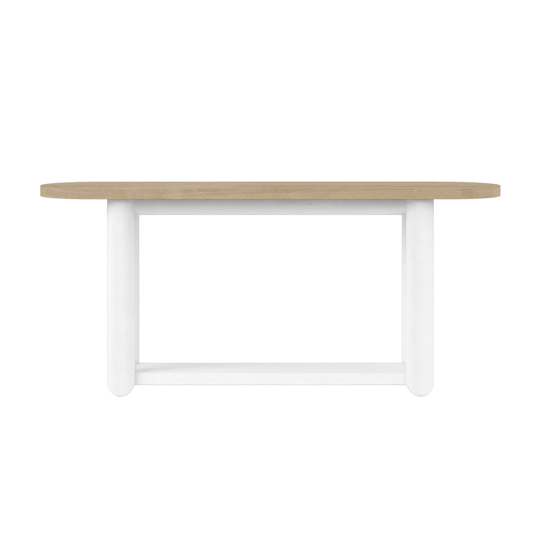 Garrison -  Console Table Wood Top