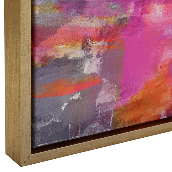 Color Theory Framed Canvases, S/2