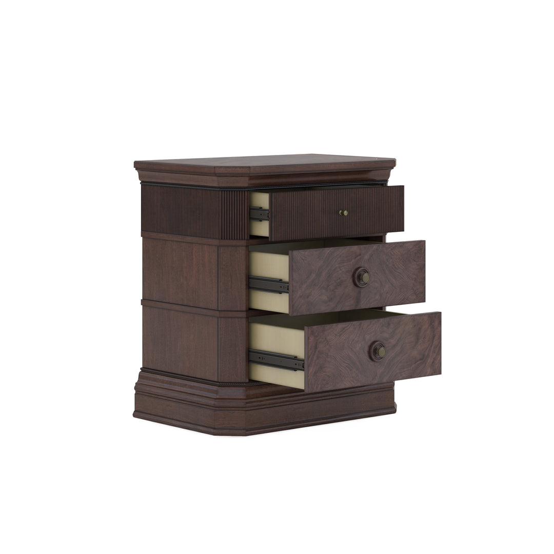 Revival -  Serpentine Nightstand